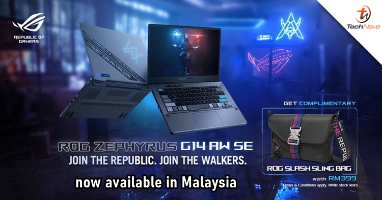 ASUS ROG Zephyrus G14 AW SE Malaysia release: Alan Walker-inspired design, priced at RM7,999