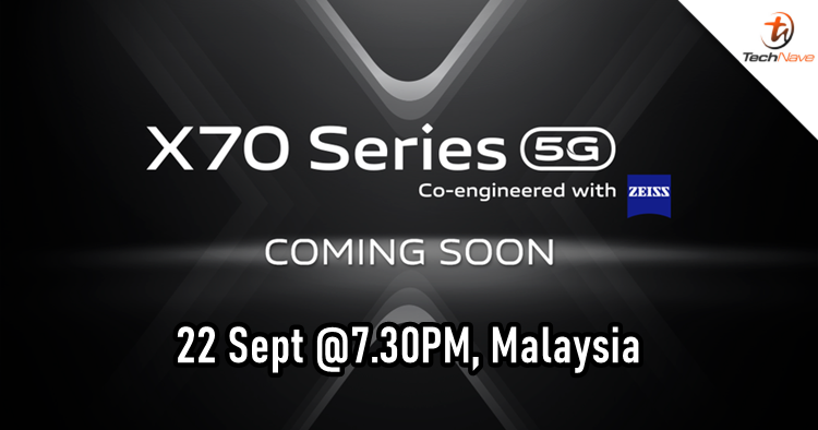 The vivo X70 series is launching in Malaysia on 22 September 2021