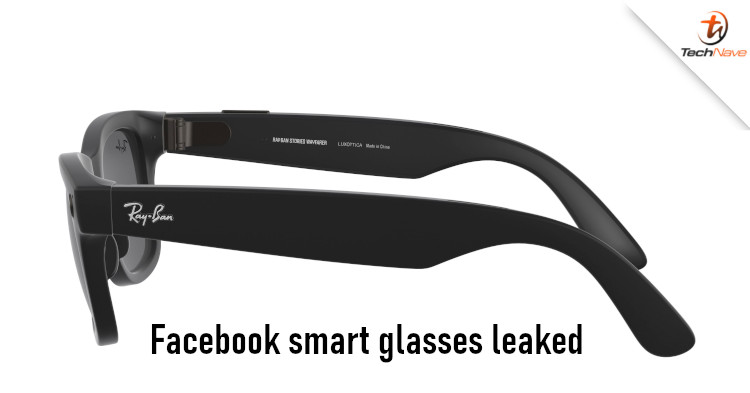 Renders of Facebook & Ray-Ban's smart glasses leaked