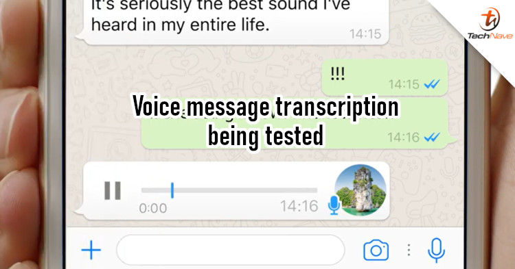 WhatsApp now testing voice message transcription for iOS