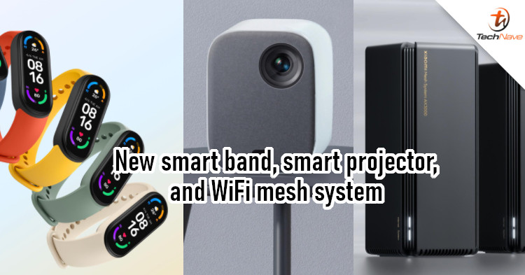 Xiaomi Mesh System AX3000, Smart Band 6 NFC, Smart Projector 2