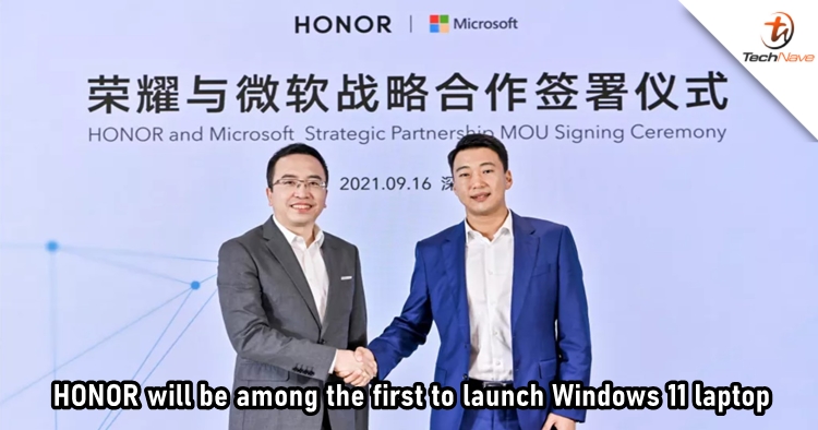 HONOR signed a new partnership deal with Microsoft, will be launching Windows 11 laptop