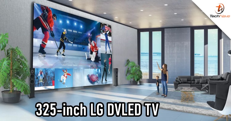 There is a new 325-inch LG DVLED TV and it cost $1.7 million
