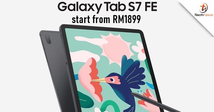 Samsung Galaxy Tab S7 FE Malaysia release: 10,090mAh battery & up to 6GB+128GB, starting from RM1899