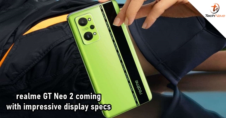 Official teaser posters show off impressive display specs from realme GT Neo 2
