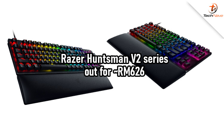 Razer Huntsman V2 series release: 2nd-gen Razer optical switches, 8000K HyperPolling, and more from ~RM626