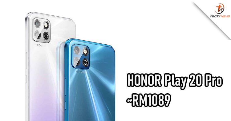 HONOR Play 20 Pro release: 64MP camera, 3800mAh battery, Helio G80, priced at ~RM1089