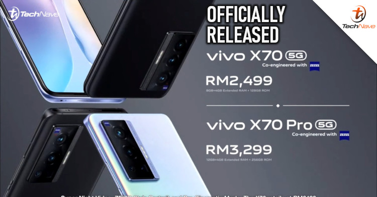 vivo X70 series Malaysia release: 120Hz display, 12GB RAM,  50MP camera from RM2499