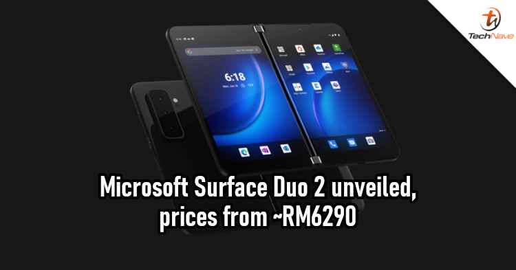 Microsoft Surface Duo 2 release: Dual-screen, triple-camera setup, and SD 888 5G chipset from ~RM6290