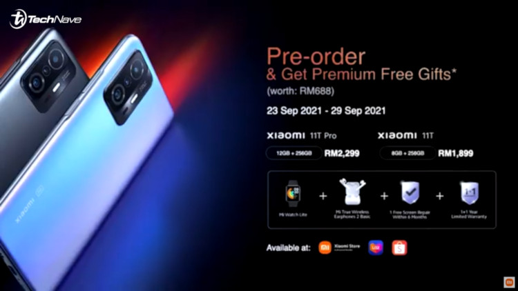 Xiaomi 11T Pro Technical Specifications