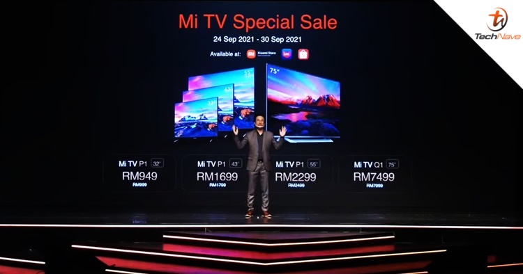 Xiaomi Mi TV special sale has begun until 30 September with up to RM500 off