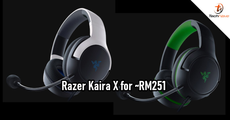 Razer Kaira X release: 50mm Triforce drivers, Hyperclear Cardioid mic, and on-headset controls for ~RM251