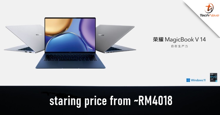 HONOR MagicBook V 14 release: company's first Intel Evo & Windows 11 laptop, starting from ~RM4018