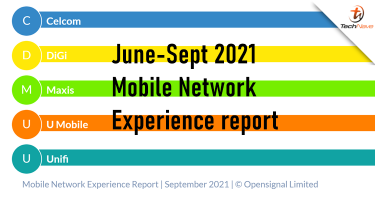 Opensignal's latest mobile network experience report shows close competition between Malaysian telcos