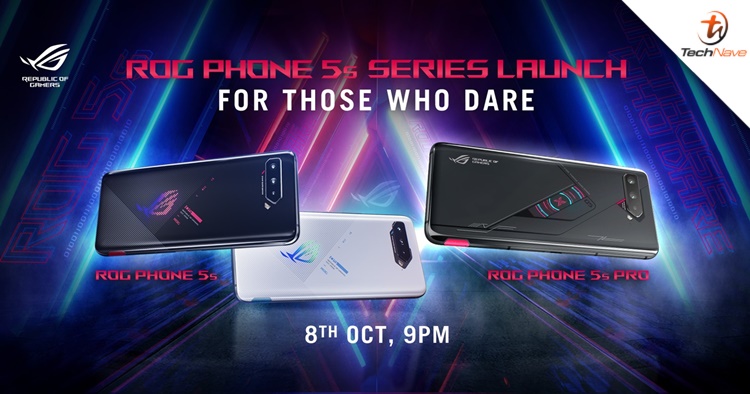The ASUS ROG Phone 5s series is launching in Malaysia on 8 October 2021