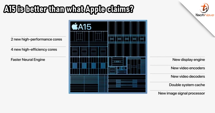 Apple A15 Bionic chip is better than what the company said about it