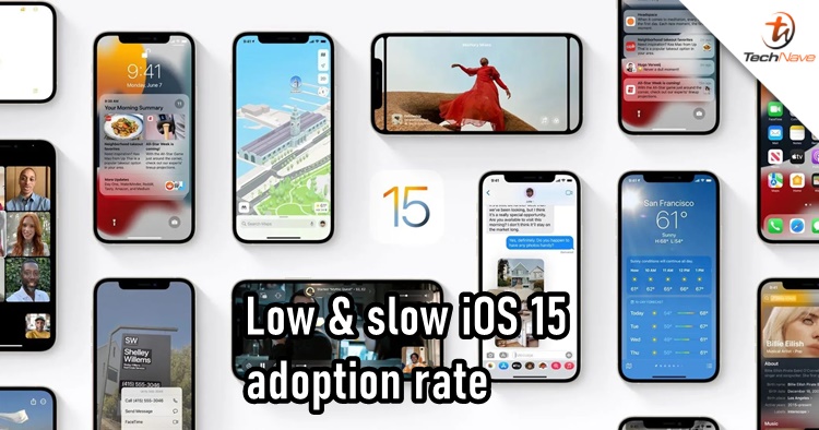 Majority of iPhone users still haven't upgrade to iOS 15 after two weeks, compared to iOS 14 users last year
