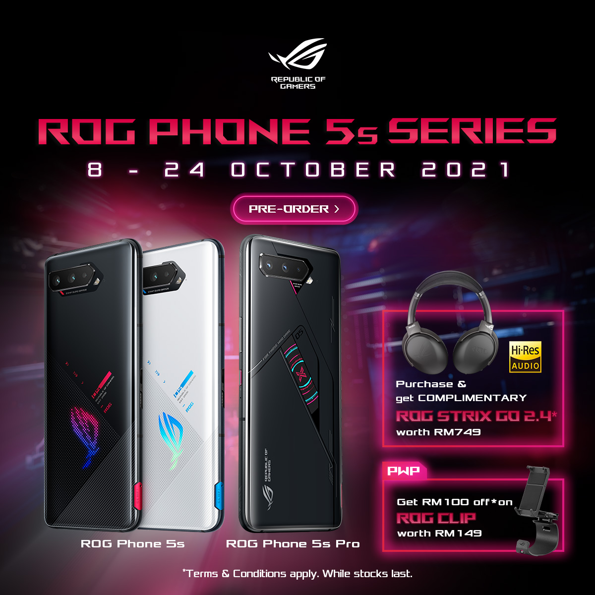 rog 5 s specs