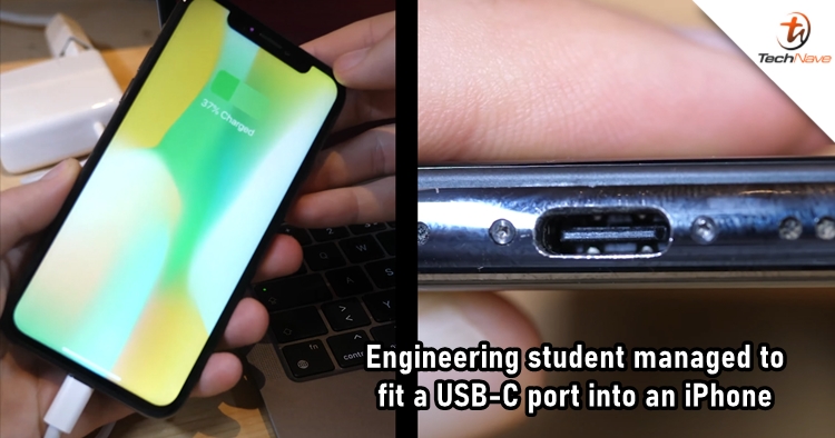 Engineering student beats Apple to present an iPhone with USB-C port