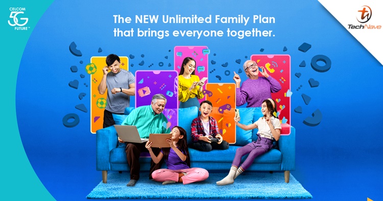 Celcom launches Unlimited Family Plans at only RM40 per Family Line and more