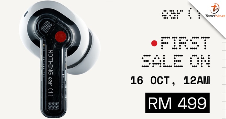 Nothing ear (1) Malaysia release: launching on 16 October 2021 for RM499