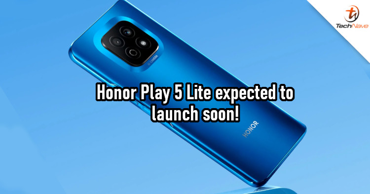 Honor Play 5 Lite will launch on 25 Oct 2021