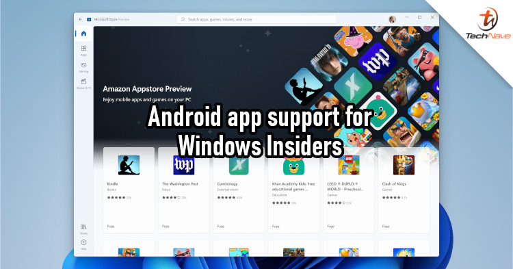 Android apps now on beta for Windows 11 via Amazon Appstore