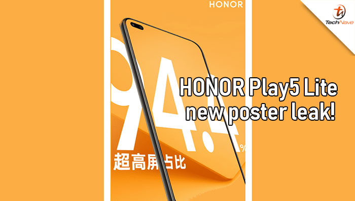HONOR Play5 Vital Edition display design leak on new poster ahead of official launch!