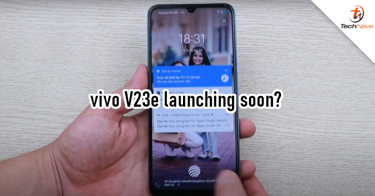 vivo V23e pictures leaked online, expected to have 64MP main camera