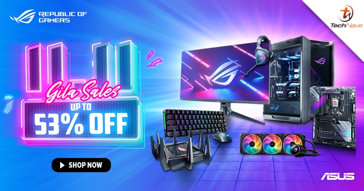 ASUS Malaysia to kick off 11.11 Gila Sales up to 53% off & ROG x IKEA gaming collection setup showcase