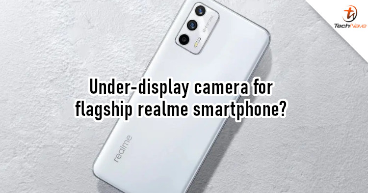 realme working on smartphone with under-display camera