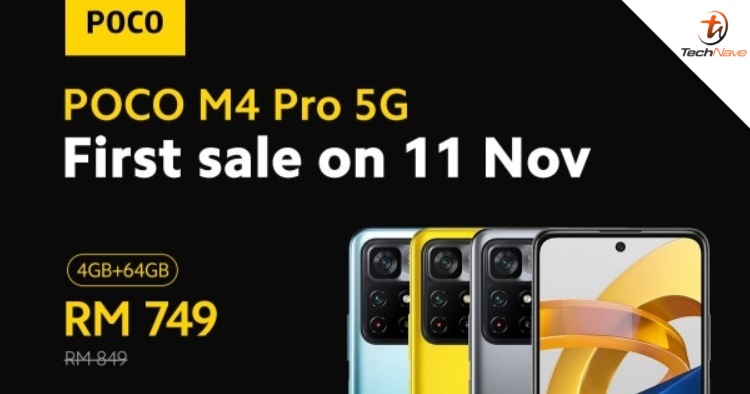 POCO M4 Pro 5G Malaysia release: Coming with a special launching starting price of RM749 on 11.11