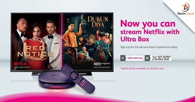 Netflix has officially launched on Astro TV and Ultra Box