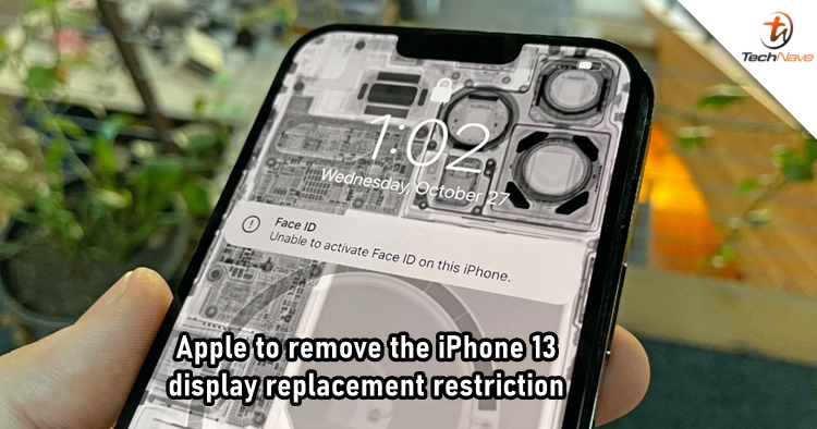 Apple will remove the restriction that causes Face ID to stop working after screen replacement