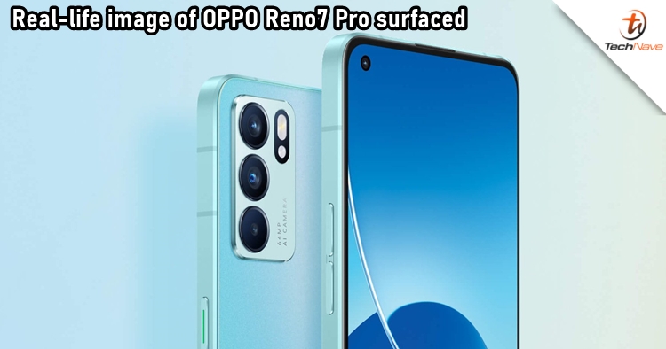 Real-life image of OPPO Reno7 Pro reveals a flat display with thin bezels