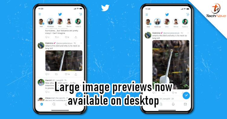 Twitter is finally bringing larger image previews to desktop