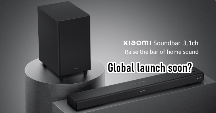 Xiaomi Soundbar 3.1ch can deliver 430W of audio output, global launch coming soon