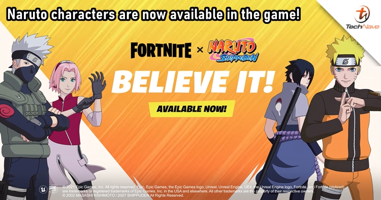 You may now play as a Naruto character in Fortnite through the collaboration