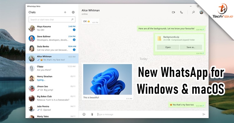 WhatsApp is working on a new standalone app for both Windows and macOS users
