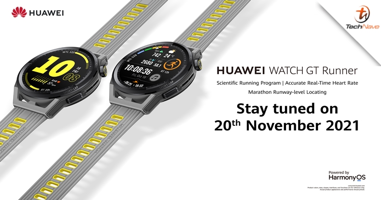 HUAWEI Watch GT Runner to debut alongside Watch GT 3 on 20 November in Malaysia