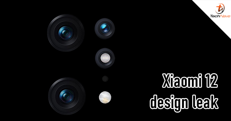 Xiaomi 12 camera design leak revealing a different camera module