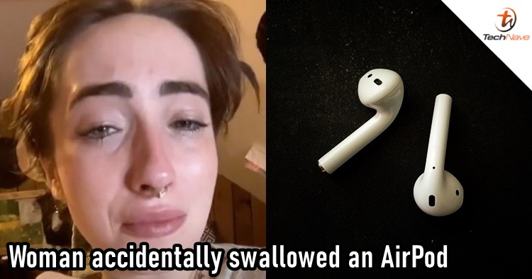 A woman accidentally swallowed an AirPod (and recorded her stomach sounds)