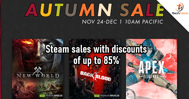 Steam Autumn Sale 2021 is up with discounts of up to 85%