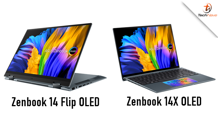 ASUS Zenbook 14 Flip & 14X OLED Malaysia release: up to 4K HDR NanoEdge touchscreen & more, starting from RM4999