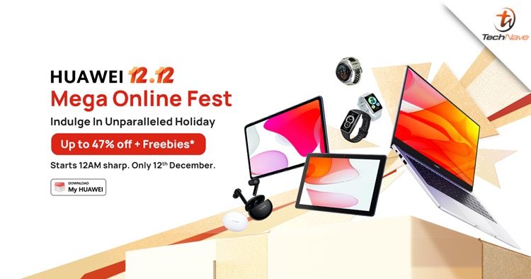 Huawei Malaysia to host a 12.12 Mega Online Fest with products up to 47% off and more
