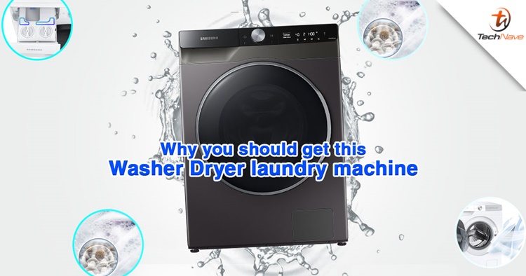 front load washer dryer with ai ecobubble