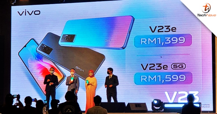 vivo V23e series Malaysia pre-order: a 5G & 4G model with 4GB extended virtual RAM, starting from RM1399