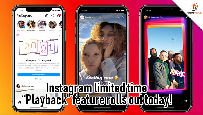 Instagram rolling out limited time "Playback" feature today!