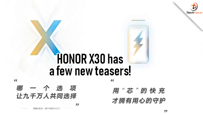 HONOR X30 new teasers highlighted a faster charging speed and longer battery life!