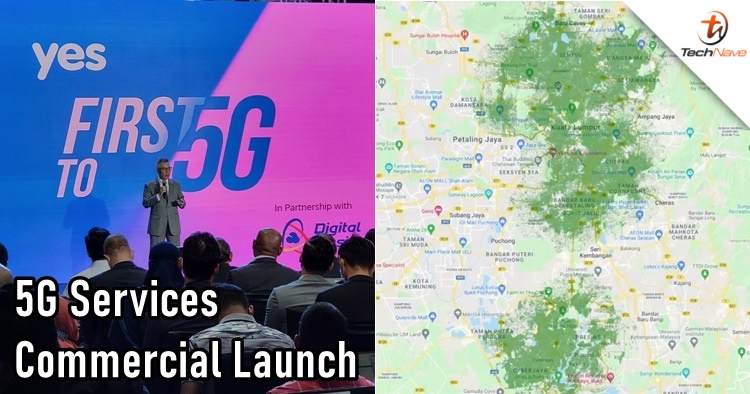 5G officially launches in Malaysia and here's how the 5G coverage sites look like